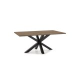 Table rectangulaire avec pied en fer pour 6 / 8 personnes 180x76 cm Table rectangulaire avec pied en fer pour 6 / 8 personnes 180x76 cm