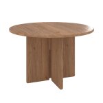 Table ronde en bois d'orme 4 personnes Table ronde en bois d'orme 4 personnes