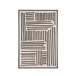 Tableau contemporain - noir et blanc