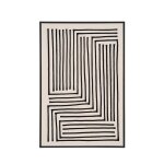 Tableau contemporain - noir et blanc