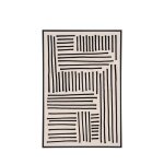 Tableau contemporain - noir et blanc