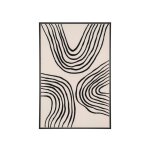 Tableau contemporain - noir et blanc