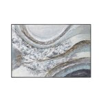 Tableau � l'huile en bois grise, 180x120 cm