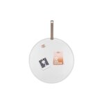 Tableau mmo fer blanc 80x25x22cm