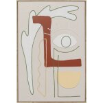 Tableau oeil droite en relief en polyester 62x92