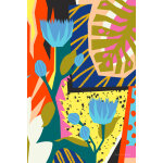 Tableau pop art n dans les annes 80 imprim sur toile 60x90 cm
