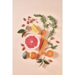 Tableau shot de vitamine c imprim sur toile 60x90 cm