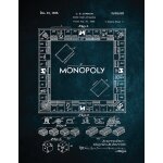 Tableau sur toile monopoly 30x40