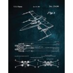 Tableau sur toile x - wing 30x40