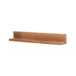 Tablette tagre salle de bain en teck l70cm