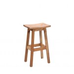 Tabouret de bar en acacia h66cm - bois