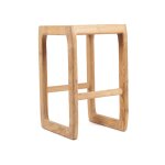 Tabouret de bar en bois recycl