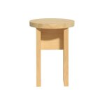 Tabouret bas en pin massif naturel 42 cm non verni Tabouret bas en pin massif naturel 42 cm non verni