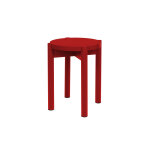 Tabouret en bois de hêtre, rouge Tabouret en bois de hêtre, rouge