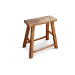 Tabouret en bois marron Tabouret en bois marron