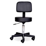 Tabouret massage a roulettes reglable en hauteur