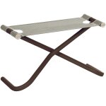 Tabouret métal, tissus marron 72x43x32 cm Tabouret métal, tissus marron 72x43x32 cm