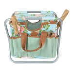 Tabouret range - outils imprim roses