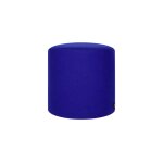 Tabouret rond en laine, grand, myrtille Tabouret rond en laine, grand, myrtille