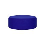 Tabouret rond en laine, large, myrtille Tabouret rond en laine, large, myrtille