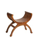 Tabouret / yuyu 1 place en teck Tabouret / yuyu 1 place en teck