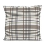 Taie d'oreiller 100% coton beige 60x60 cm