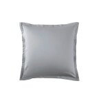 Taie d'oreiller coton argent 65x65 cm