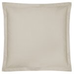 Taies d'oreiller en coton bio galuchat 65 x 65 cm
