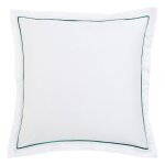Taie d'oreiller coton blanc 65x65 cm Taie d'oreiller coton blanc 65x65 cm