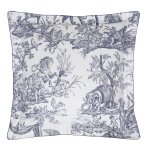Taie d'oreiller coton bleu foncé 65x65 cm Taie d'oreiller coton bleu foncé 65x65 cm