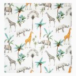 Taie d'oreiller enfant gaze de coton 63 x63 cm