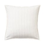 Taie d'oreiller en flanelle de coton �cru 65 x 65 cm