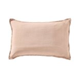 Taie d'oreiller en gaze de coton rose th