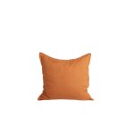 Taie d'oreiller en lin lav caramel 65 x 65