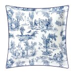 Taie d'oreiller percale blanc 65x65 cm