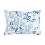 Taie d'oreiller percale de coton blanc 50x70 cm