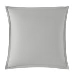 Taie d'oreiller percale pierre 60x60 cm