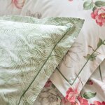 Taie d'oreiller percale rose clair 65x65 cm Taie d'oreiller percale rose clair 65x65 cm