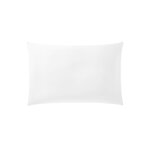 Taie d'oreiller sans volant coton blanc 40x60 cm Taie d'oreiller sans volant coton blanc 40x60 cm