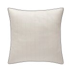 Taie d'oreiller satin beige 65x65 cm Taie d'oreiller satin beige 65x65 cm
