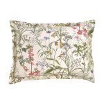 Taie d'oreiller satin de coton rose 50x70 cm
