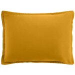 Taie d'oreiller satin de coton unie 50x70 cm