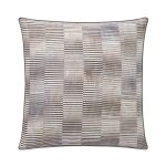 Taie d'oreiller satin gris fonc� 65x65 cm