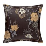 Taie d'oreiller satin noir 65x65 cm Taie d'oreiller satin noir 65x65 cm