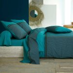 Taie sac 63x63 vert émeraude en coton Taie sac 63x63 vert émeraude en coton