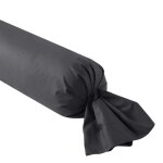 Taie de traversin coton carbone 160 cm