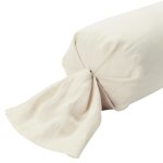 Taie de traversin lin naturel 43x210 cm Taie de traversin lin naturel 43x210 cm