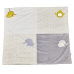 Tapis d'activits en polyester multicolore