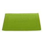 Tapis de bain 750gr / m2 en coton vert 50x80