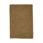 Tapis de bain bubble uni 60x40 cm bronze